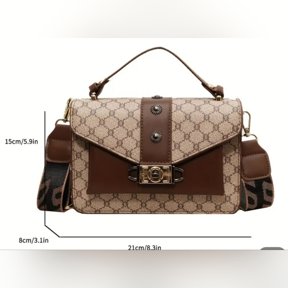 !! SOLD !!Classic retro mini square shoulder bag - Picture 3 of 3